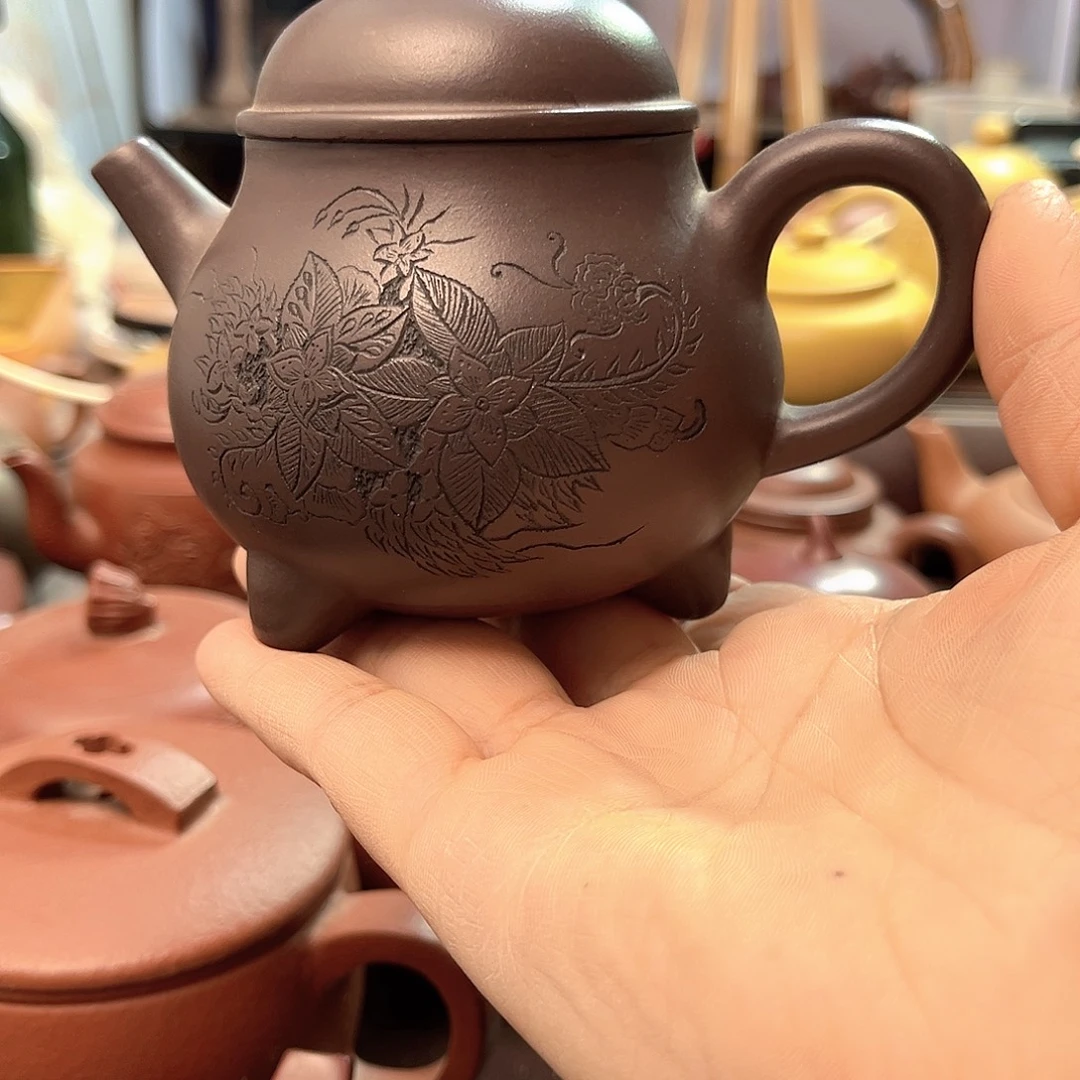 紫砂茶壶全手工制作