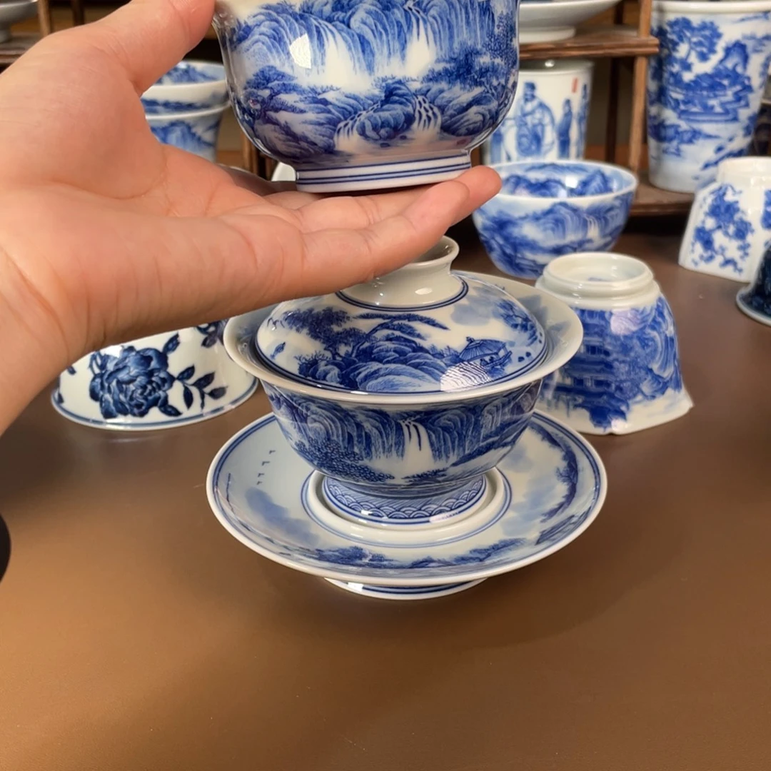 景德镇陶瓷手工手绘