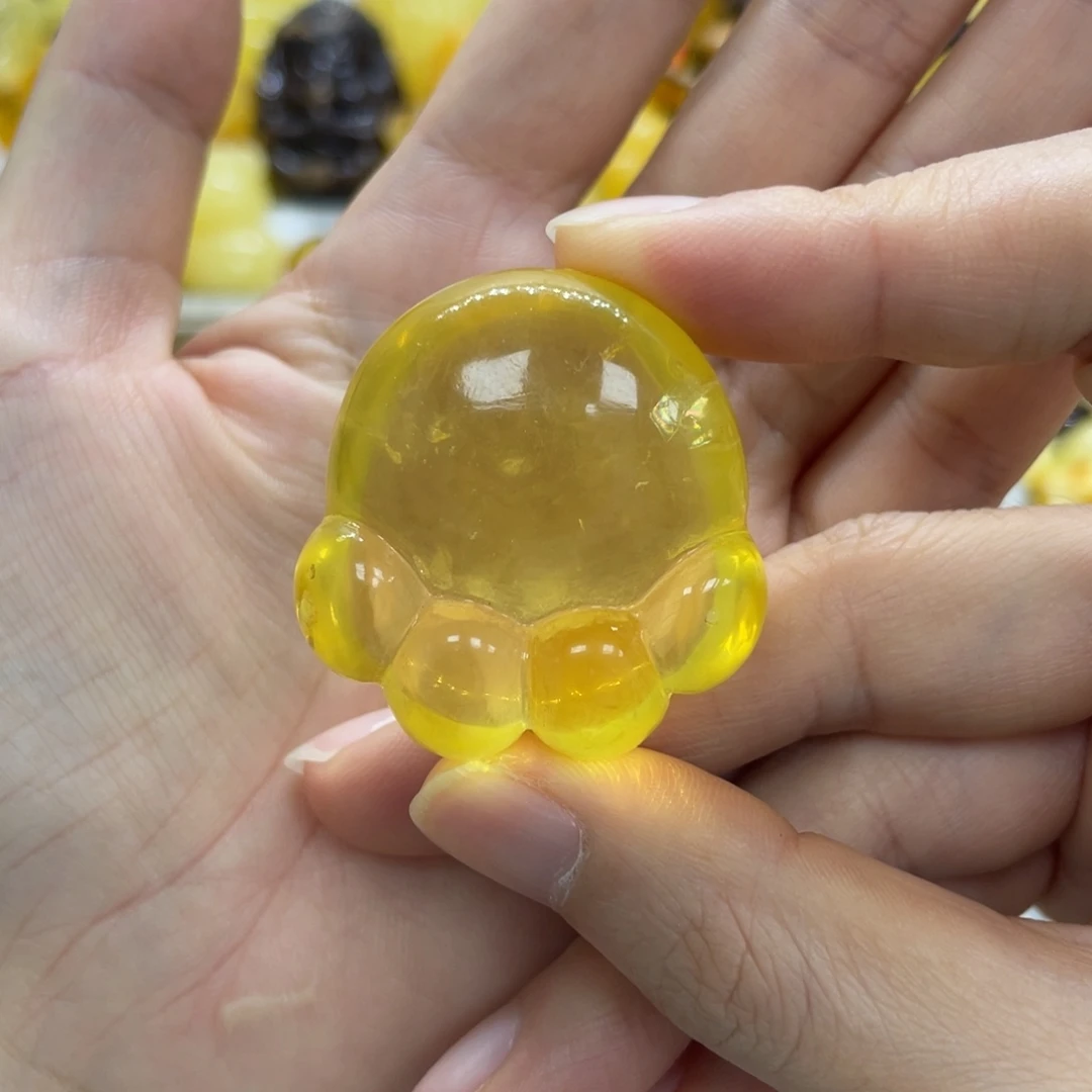 琥珀未镶嵌裸石天然琥珀金珀爪子