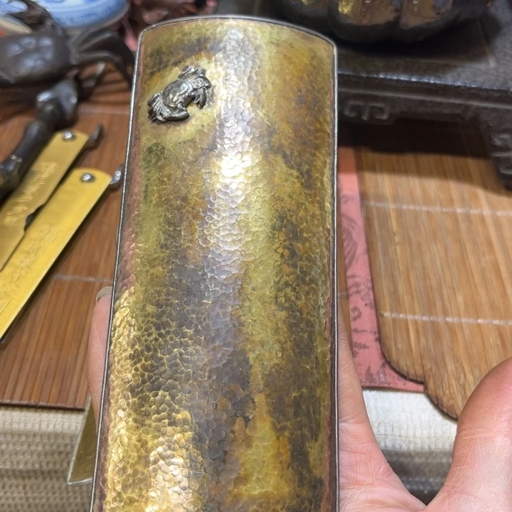 铜中古工艺品摆件