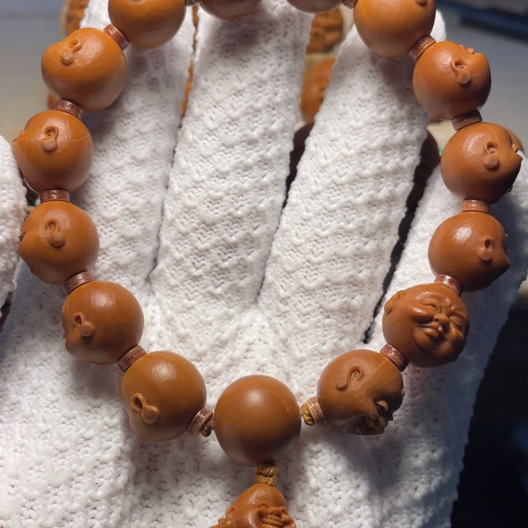 手串/手链橄榄核1.5铁核纯手工人生百态