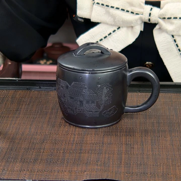 茶杯紫砂高货放漏