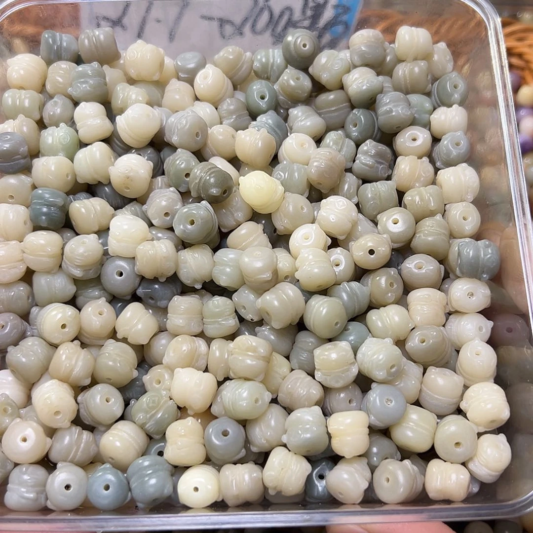 菩提根/象牙果吊坠卡12冰猫10颗