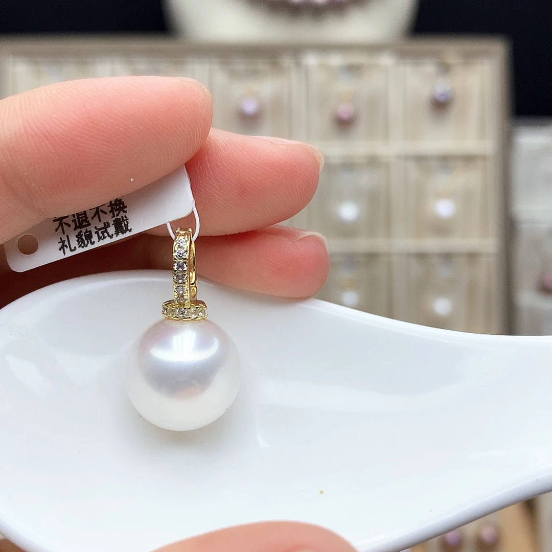 颈饰合金淡水珍珠