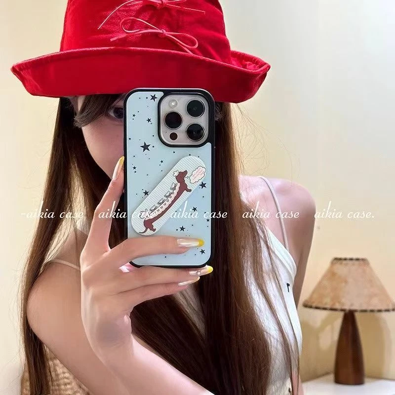 兰知春序狗适用苹果16ProMax手机壳iPhone15新款13/14/12