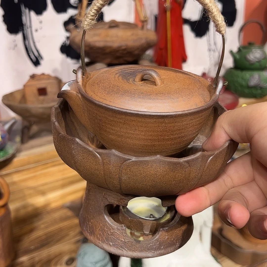 原矿粗陶裸烧工艺，越养越润出彩
