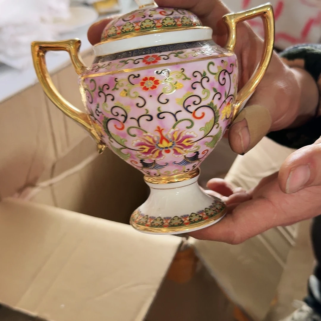 悦***色搪瓷骨瓷餐具陶瓷餐具家用