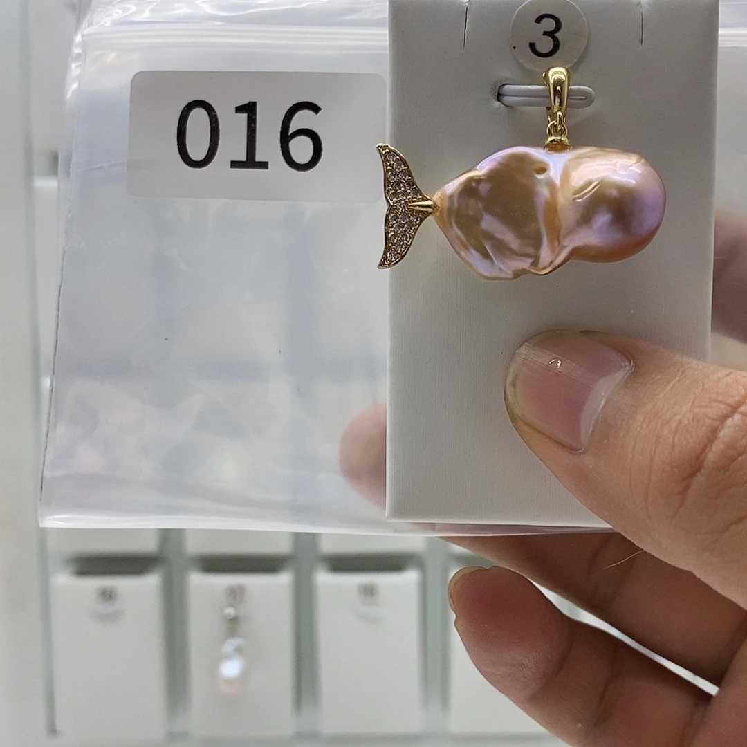 颈饰合金淡水珍珠