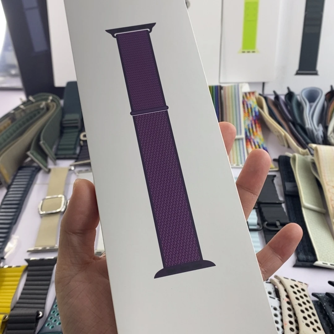 未拆封梅子色尼龙回环42（拆封不退换)