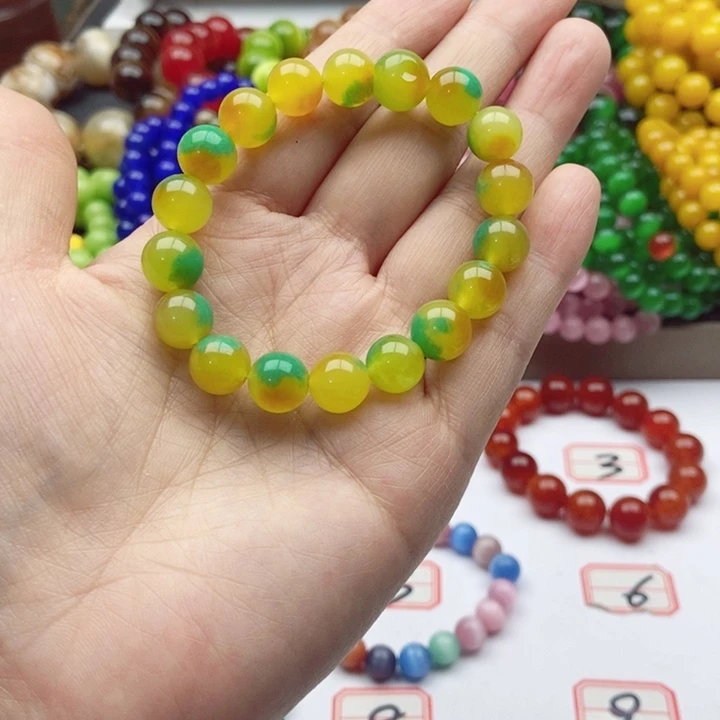 【闪购商品】玛瑙/玉髓未镶嵌手链谢*?