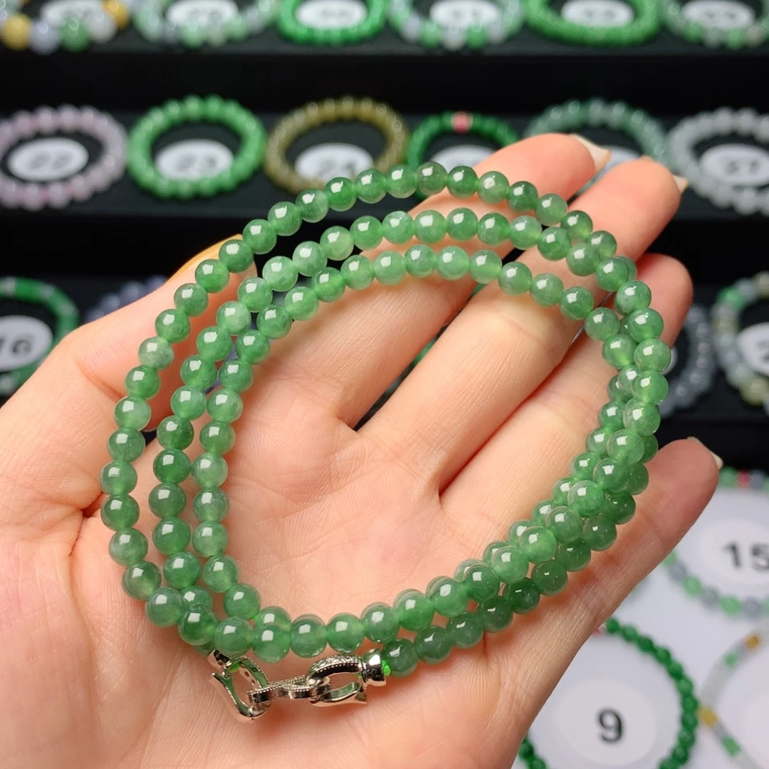 未镶嵌手链翡翠翡翠