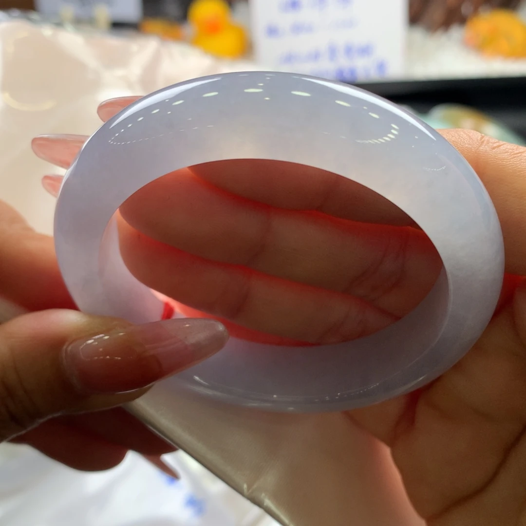 翡翠未镶嵌手镯16号