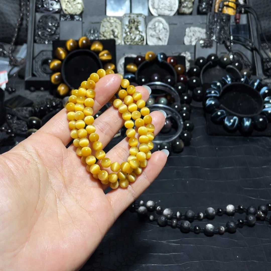 黑曜岩珠宝奇石未镶嵌宁****）