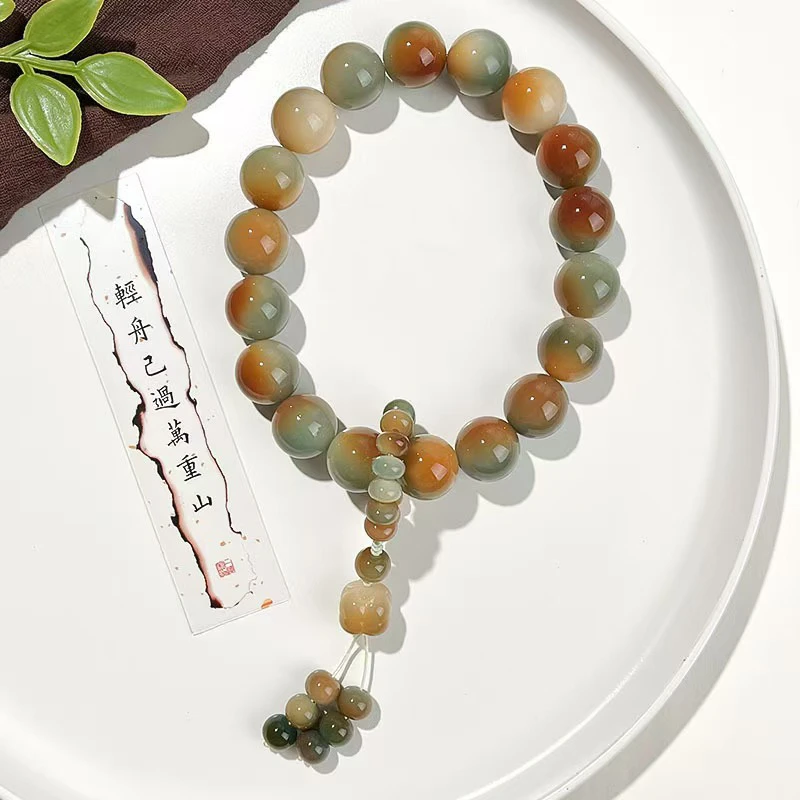 (卡20）清宁补贴事事如意敦煌菩提大果20mm念珠佛珠手持