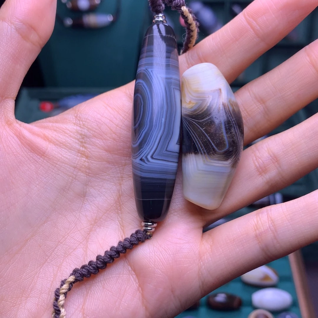 未镶嵌颈饰玛瑙/玉髓*️**