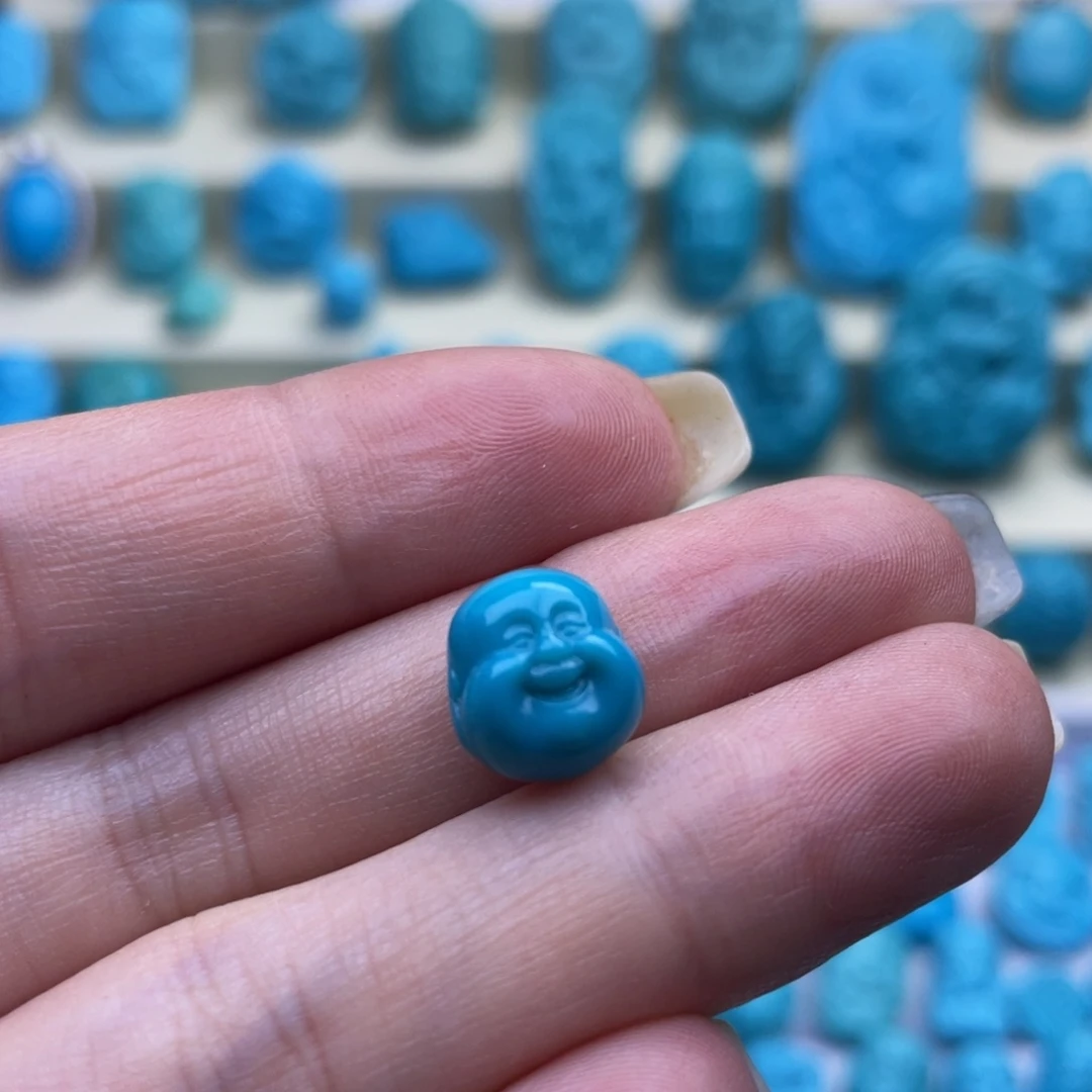 未镶嵌绿松石珠宝奇石