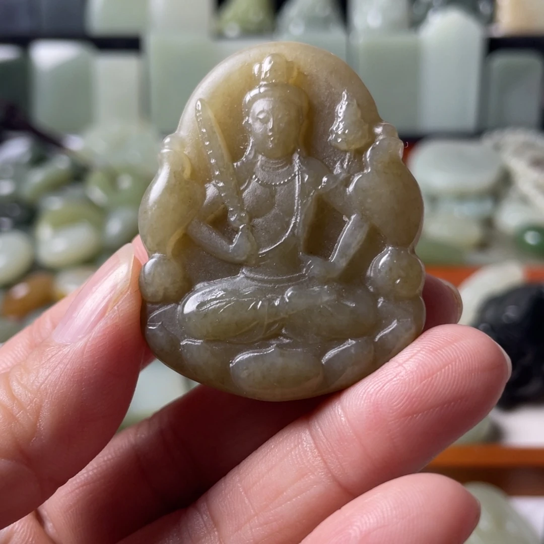 和田玉（糖玉）未镶嵌颈饰