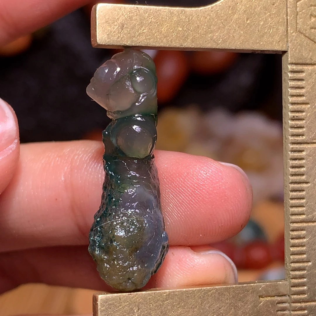 未镶嵌玛瑙/玉髓珠宝半成品