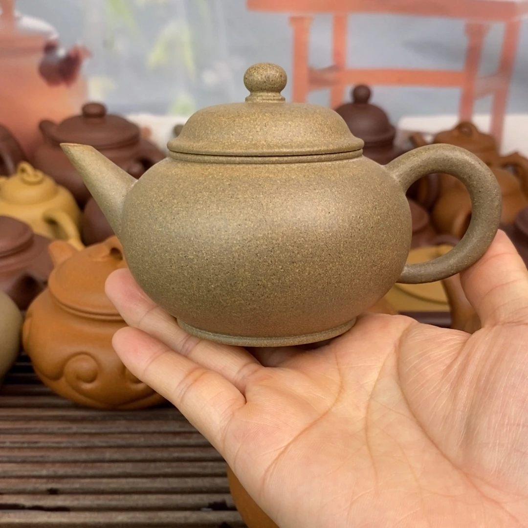 茶壶紫砂150cccc青降坡水平