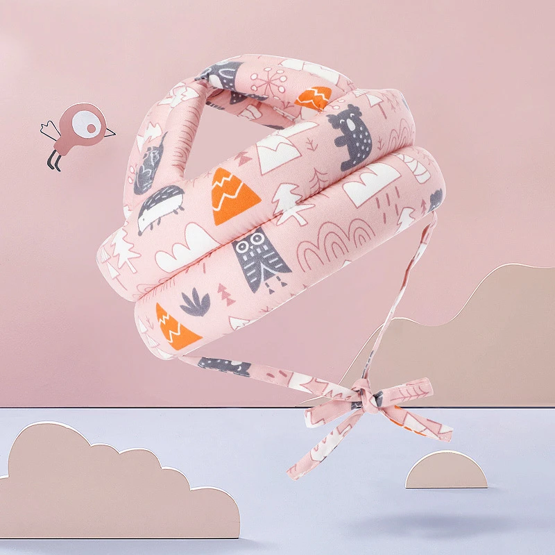 婴儿学步护头防摔帽秋冬宝宝学走路头部保护垫儿童防撞枕神器透气