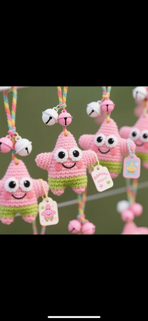 钩针织情侣闺蜜适用钥匙扣