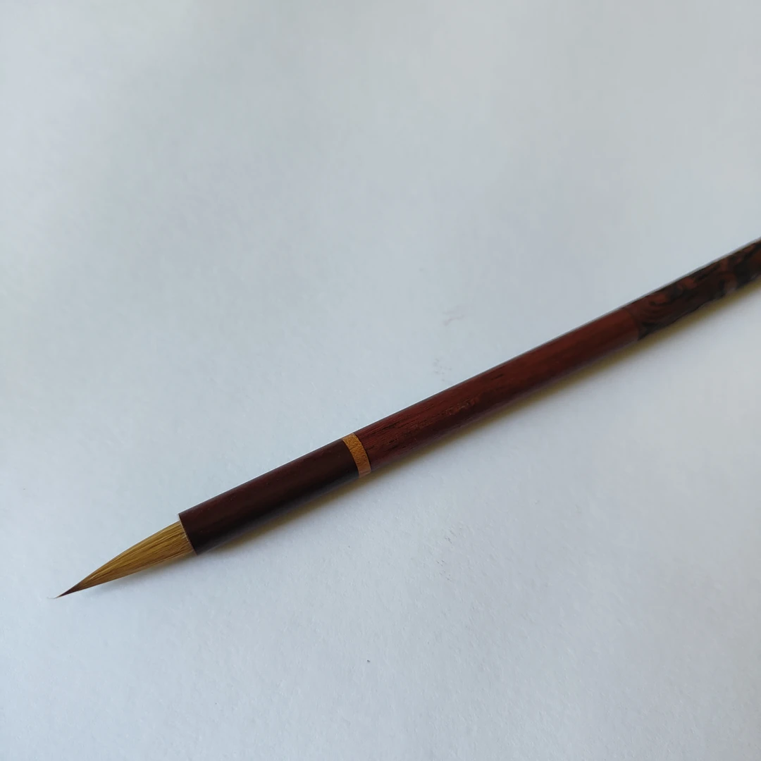 出锋2.0cm 口径0.5cm 蝇头小楷纯狼毫毛笔书法专用专业级行书楷书