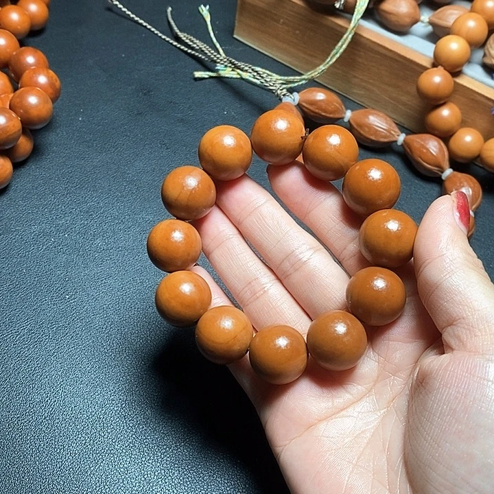 手串/手链橄榄核1.85尺寸有微花