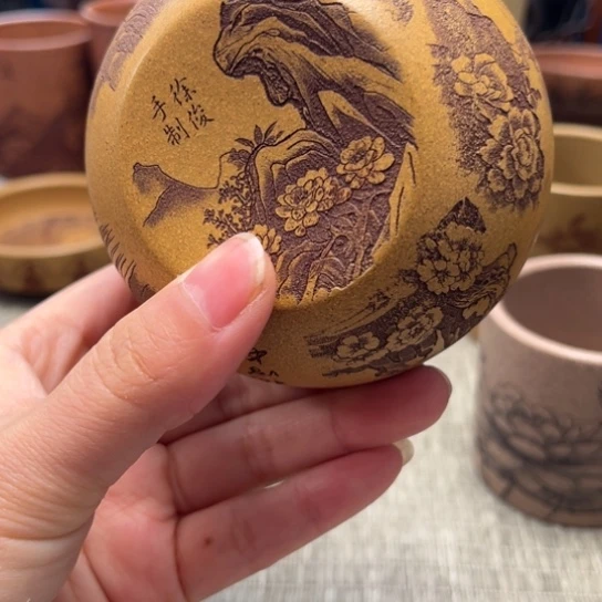 紫砂茶杯宜兴紫砂茶具