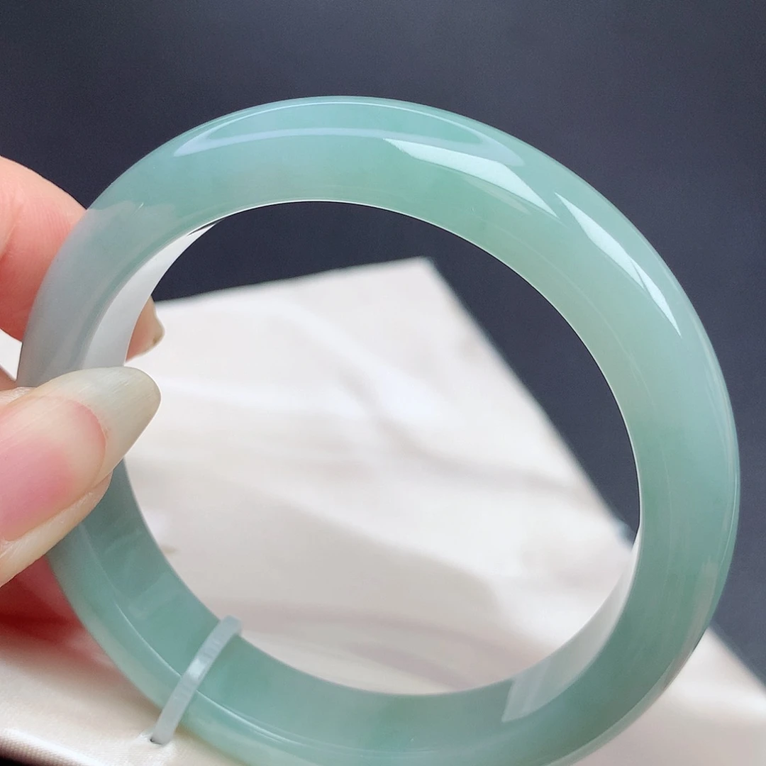 未镶嵌手镯翡翠56.3圈口