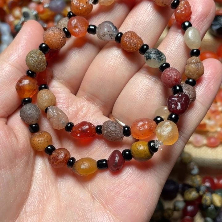 玛瑙/玉髓未镶嵌手链