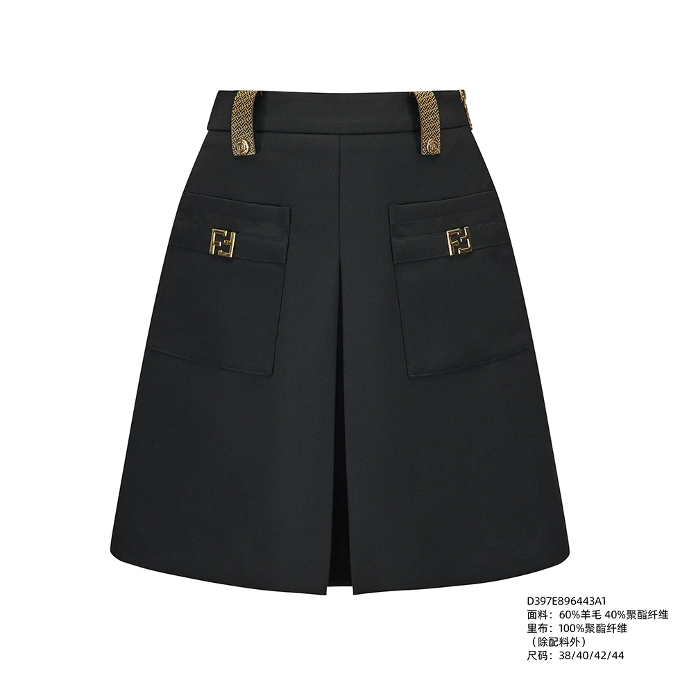 FENDILOR小怪兽25年春夏款女士半身裙 D397E896443A