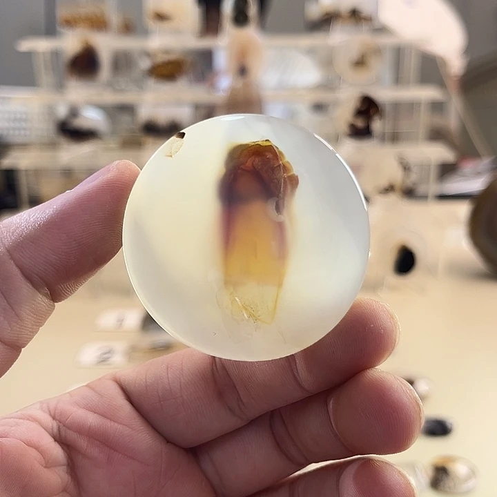 玛瑙/玉髓吊坠(不含链)未镶嵌