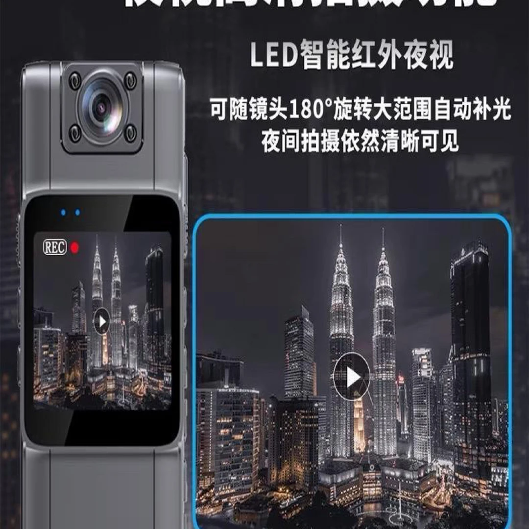 高清运动相机骑行摩托车行车记录仪小型运动旋转便携式无线防抖