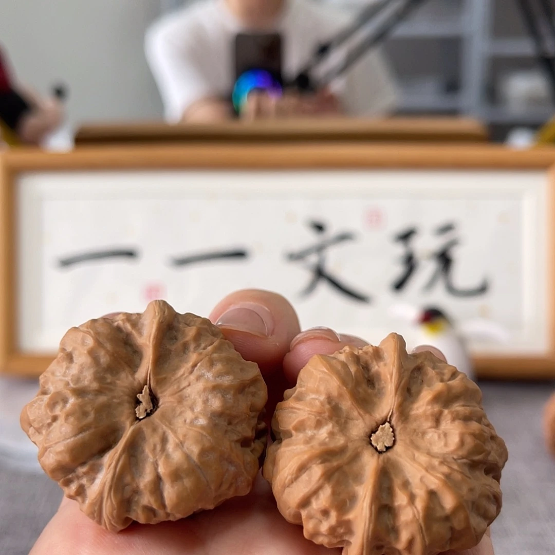 文玩核桃吊坠迭*38蛤蟆头
