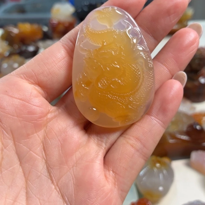 未镶嵌吊坠(不含链)玛瑙/玉髓