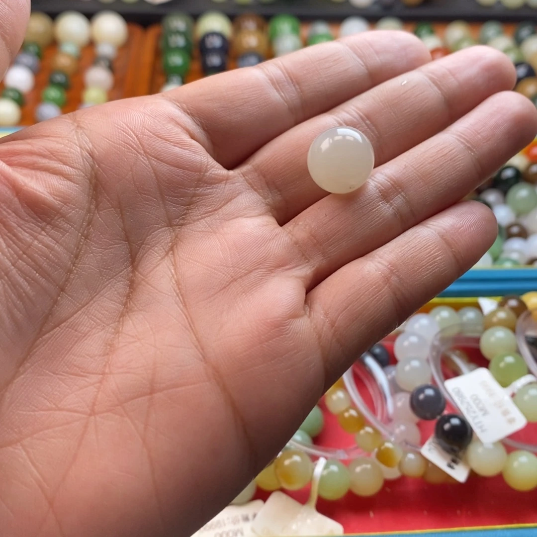 和田玉未镶嵌珠宝奇石卡14藕粉y