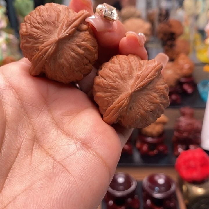 文玩核桃吊坠39全品石门元宝