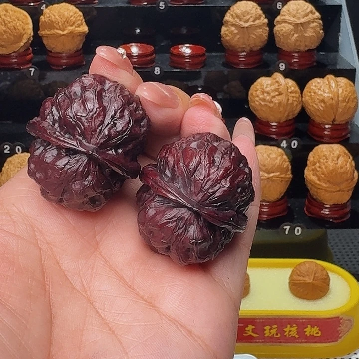 文玩核桃把件风*静麒麟疙瘩包100