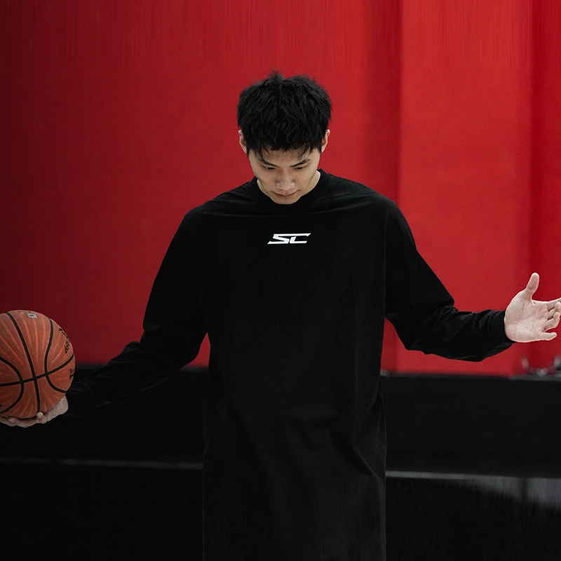 潮流休闲时尚男士秋季男士防晒运动T恤速干运动长袖