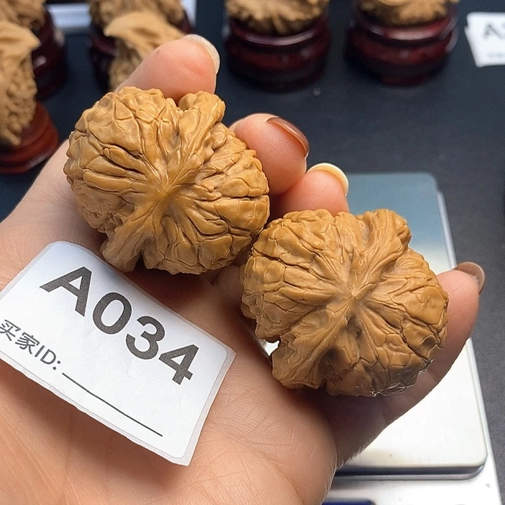 吊坠文玩核桃甲骨文3.9