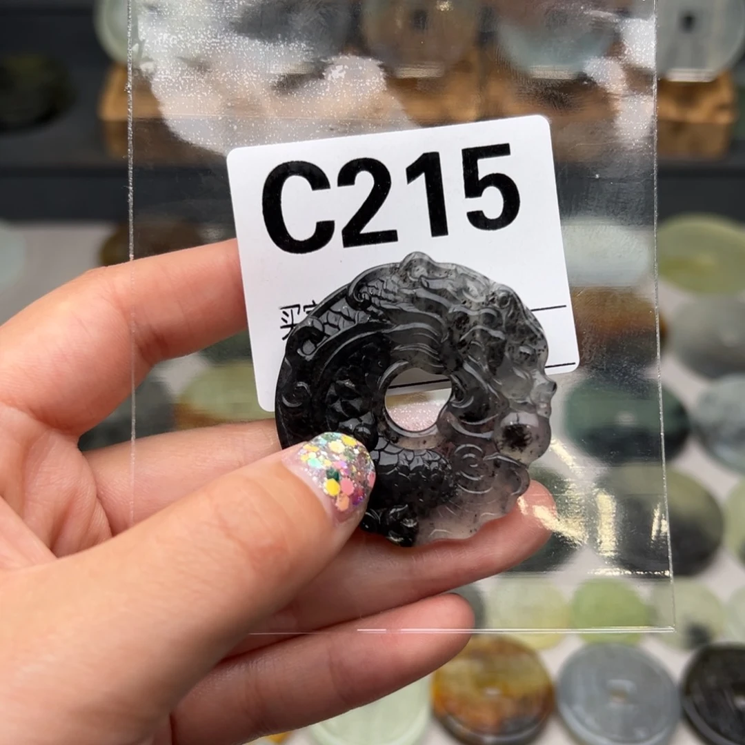 蛇纹石玉颈饰未镶嵌L*h