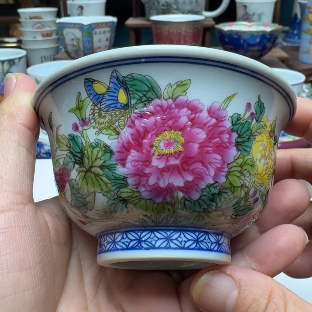 景德镇手工手绘展示