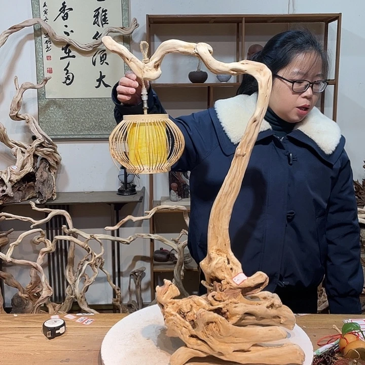 木杜鹃根根艺摆件10