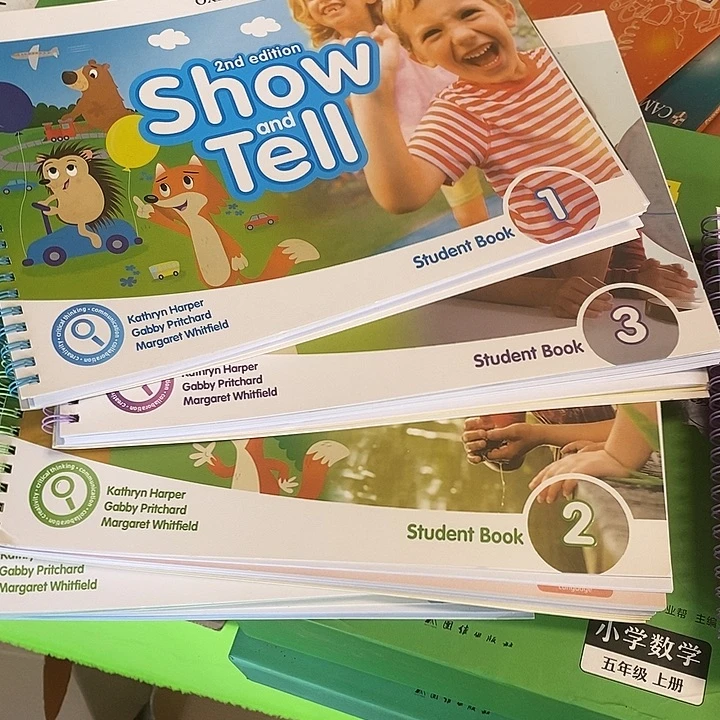 ShowTell幼儿园教材三套六本打包价