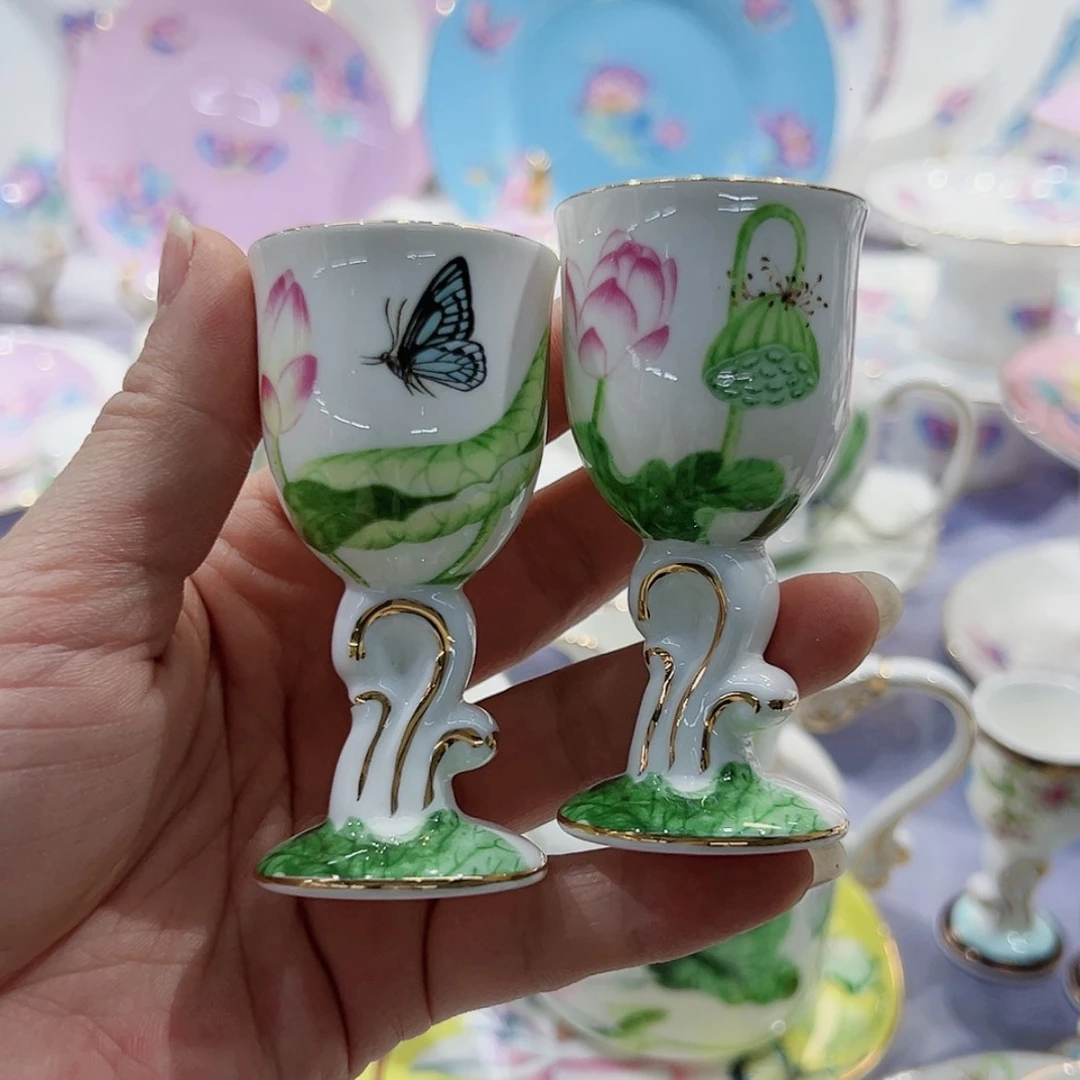 【闪购商品】骨瓷小酒杯2个