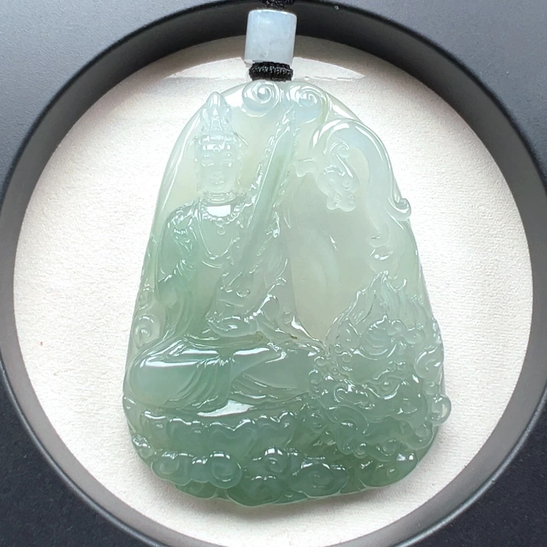 颈饰未镶嵌翡翠文殊