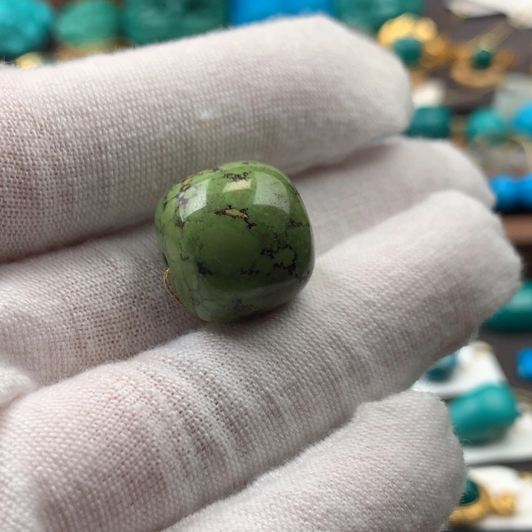 绿松石未镶嵌发饰16.1mm