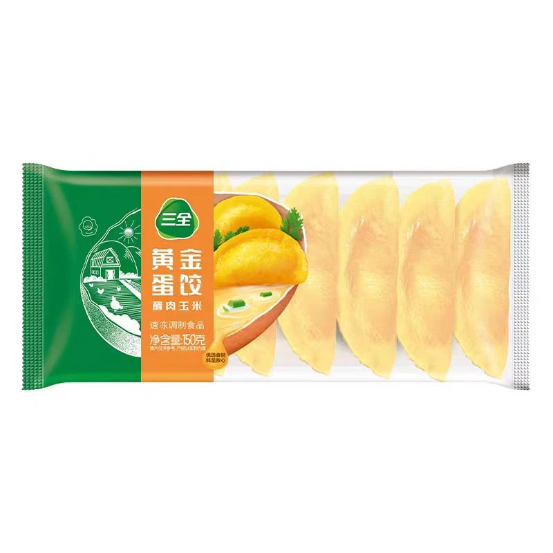 家用冷冻鸡蛋煎饺火锅蛋饺可作早餐水饺油炸半成品食品
