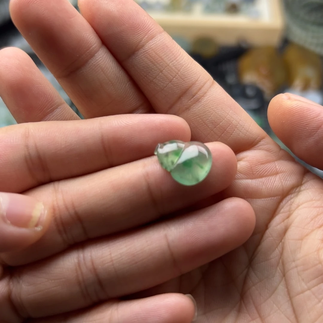 未镶嵌挂件翡翠葫芦