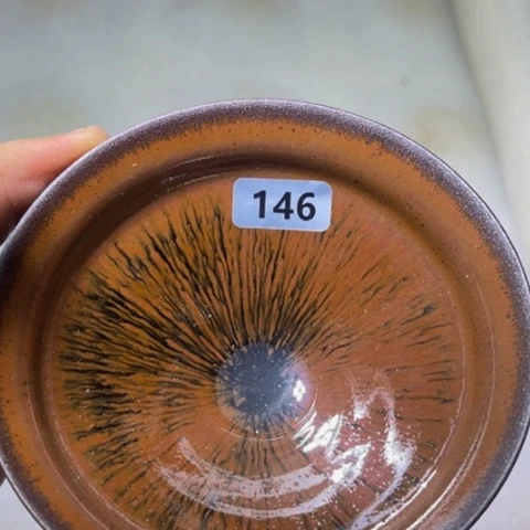 茶盏原矿原釉柴烧建盏